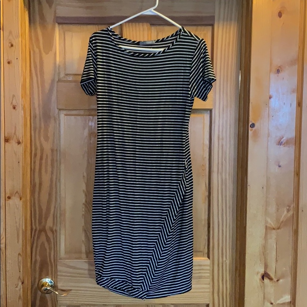 Loveappella Black & White Dress